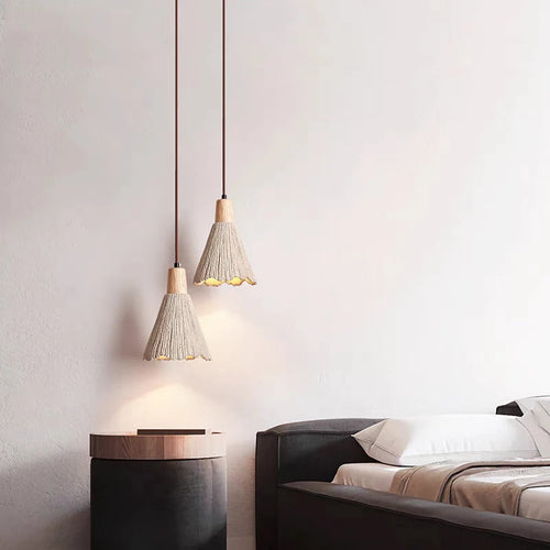 Retro cement chandelier for living room and restaurant - vue 5 sur 8