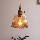 Modern glass LED pendant light for interior decoration