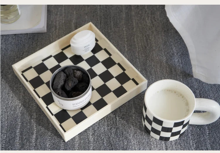 Decorative storage tray for jewellery and accessories - vue 5 sur 8