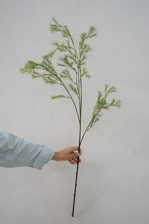 artificial long branch fern for interior decoration - vue 7 sur 6