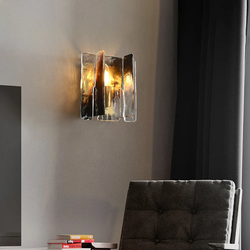 Modern brass nordic wall light for interior - vue 2 sur 7