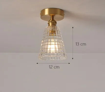 Modern glass ceiling light for bright indoor and outdoor spaces - vue 16 sur 30