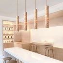 Wabi-sabi stone designer pendant light for a modern atmosphere