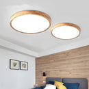 Modern LED ceiling light with remote control for versatile interiors