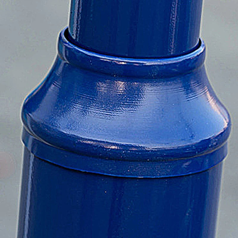 Segmented solar lamp post for garden lighting and CCTV - vue 6 sur 7