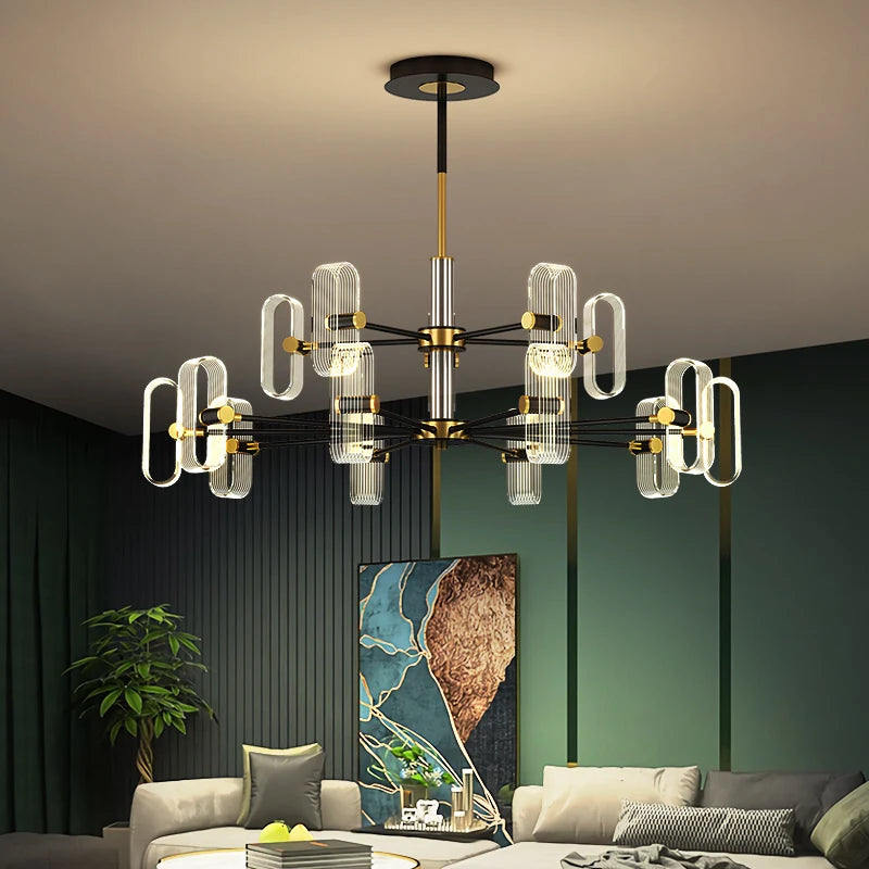 Modern creative luxury chandelier for ambient lighting