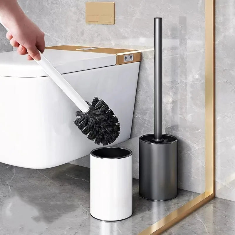 Wall-mounted aluminium cleaning brush with no dead angle - vue 4 sur 8