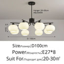 Simple nordic style modern pendant light indoor decoration
