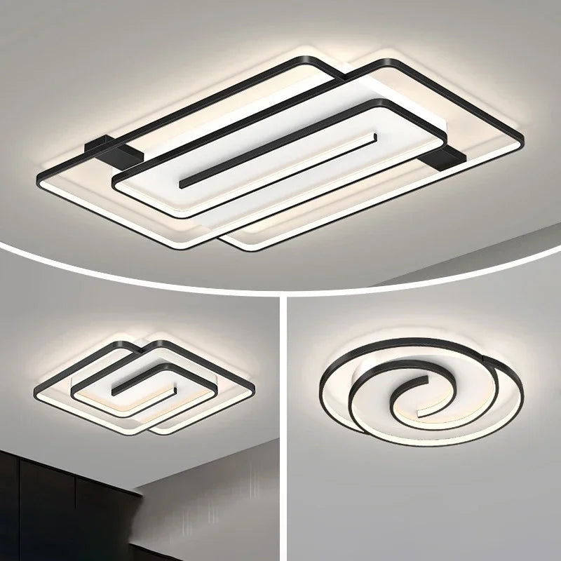 Modern LED ceiling light for elegant interior décor
