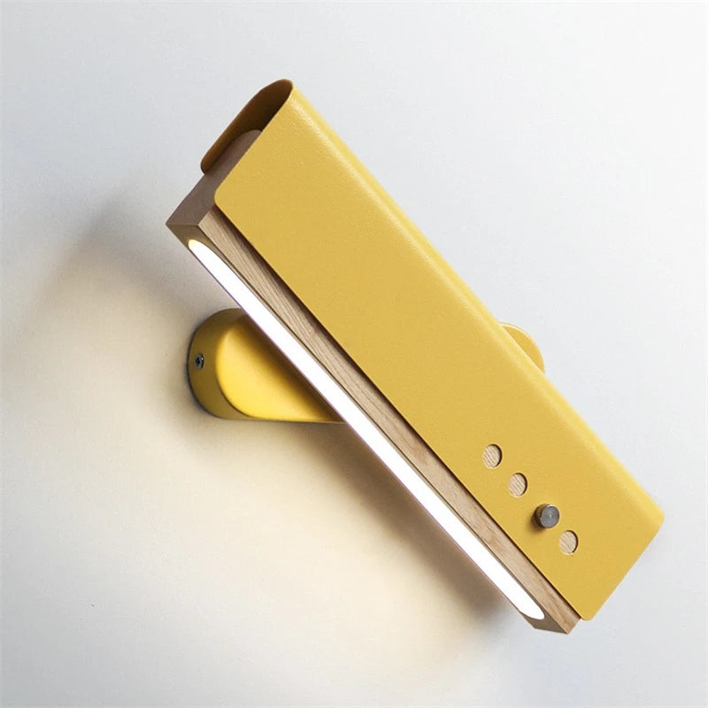 Art deco wooden wall lights for modern interiors