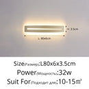 Aluminium wall light for outdoor and decorative garden use