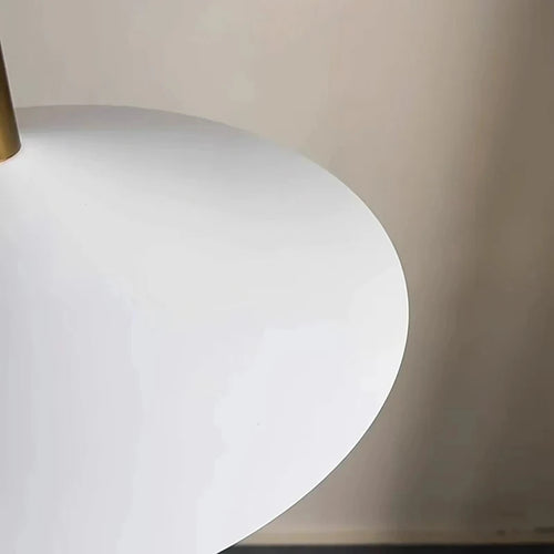 Modern indoor metal pendant light with soft illumination - vue 6 sur 14