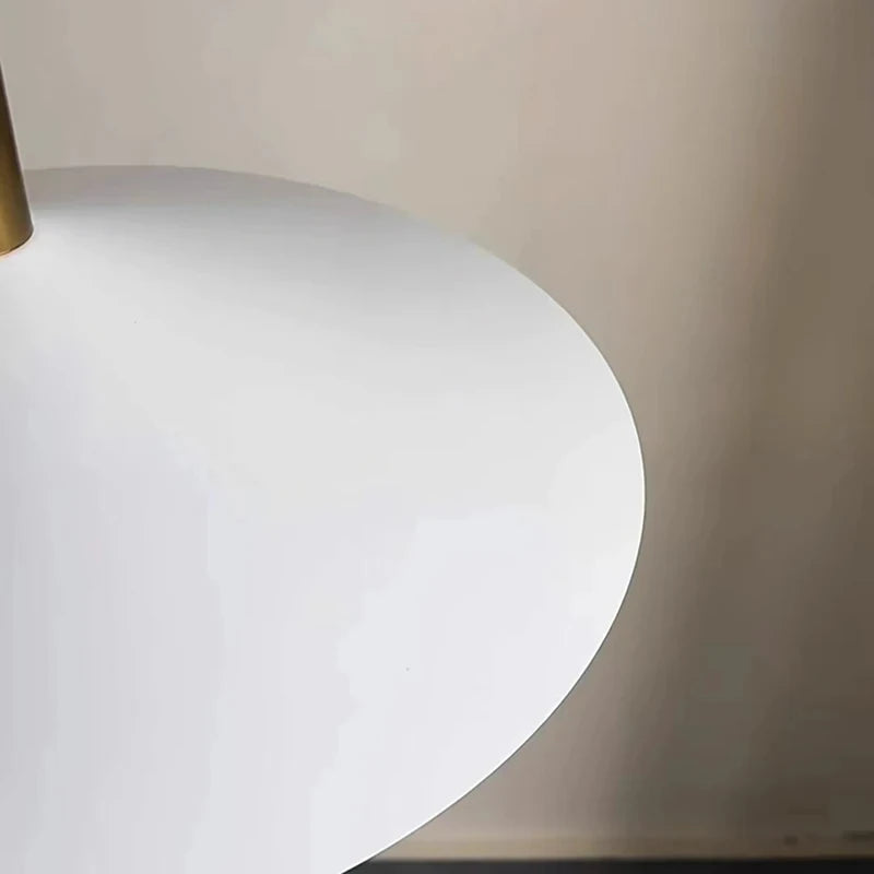Modern indoor metal pendant light with soft illumination - vue 5 sur 14