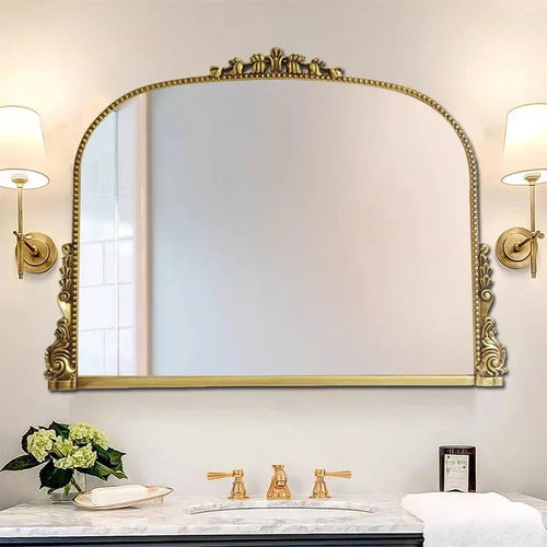 vintage handcrafted wall mirror for elegant home decor