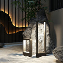 Simple outdoor LED lamp for garden and landscape lighting