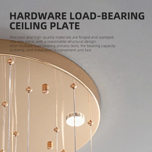 Modern chandelier for elegant and refined lighting - vue 4 sur 16