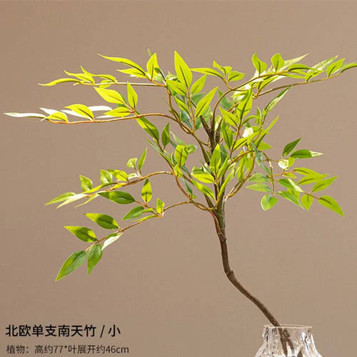 modern glass vase for home decor and dried flowers - vue 14 sur 13