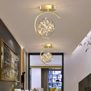 Creative LED ceiling light for various living spaces