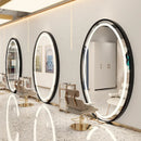 modern creative egg-shaped light mirror