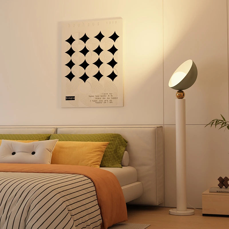 Minimalist bedside lamp for a modern and elegant interior