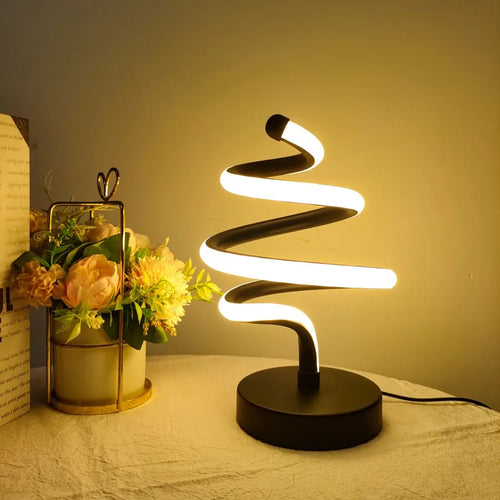 Creative Christmas tree USB desk lamp