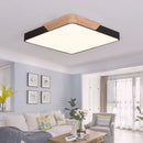 Nordic solid wood artistic chandelier with simple modern macaron style