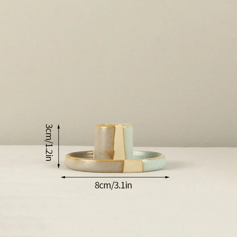 Nordic ceramic candle holder for decoration and weddings - vue 10 sur 15