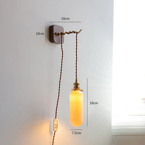 Japanese style LED wall light IWHD - vue 19 sur 23