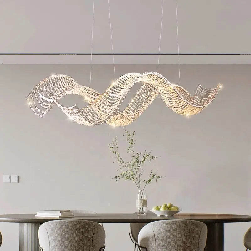 Modern luxury k9 crystal custom hanging chandelier