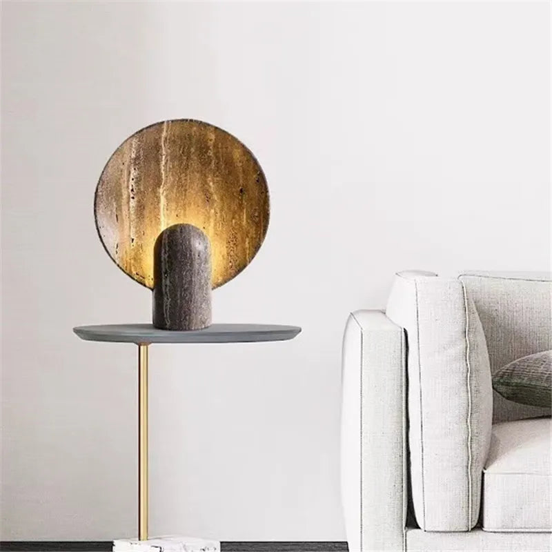 Creative marble desk lamp for modern decor