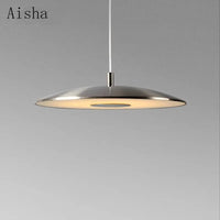 Nordic iron design LED pendant light for elegant interiors