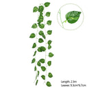 Artificial wisteria garland for floral and festive decoration
