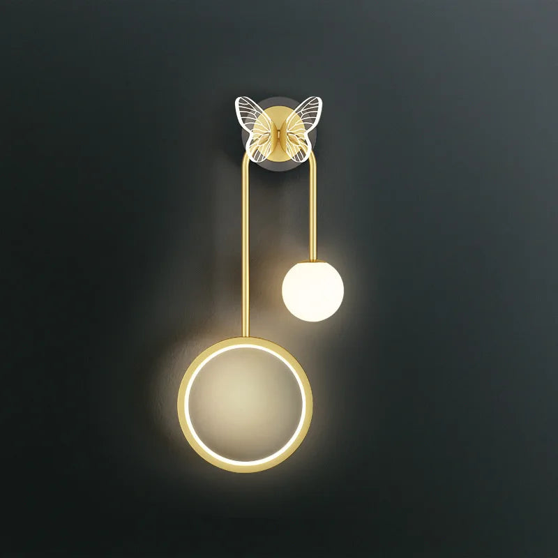 Nordic design LED wall light for creative indoor lighting