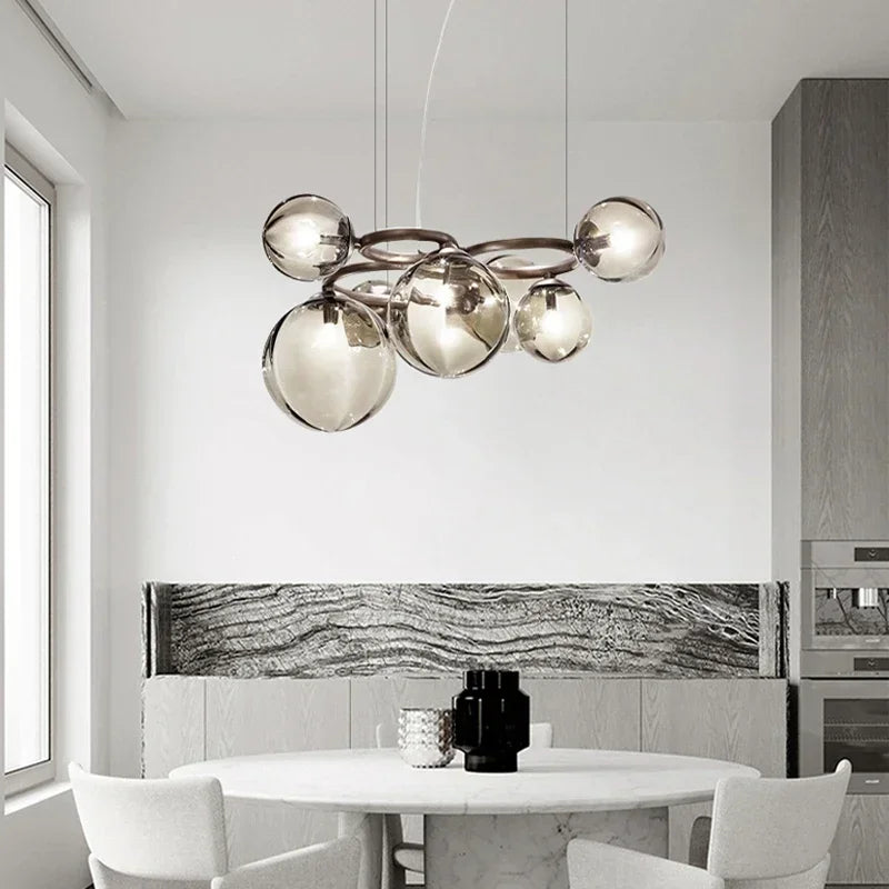 Modern creative pendant light for unique decor - vue 5 sur 18