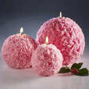 scented candle ball rose flower home decoration gift