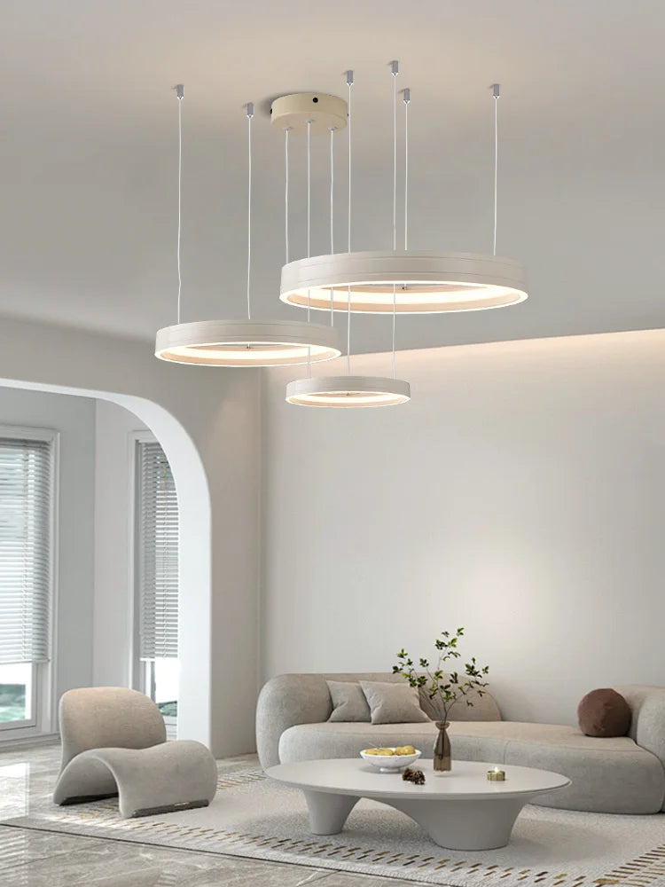 Nordic modern round LED pendant ceiling light