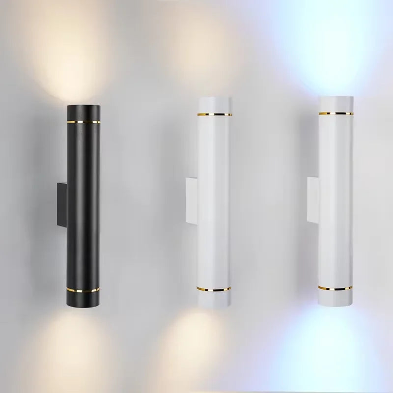 modern aluminum wall light for elegant interior lighting - vue 6 sur 8