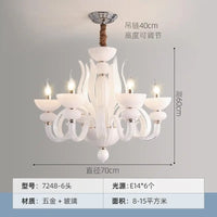 Chic nordic designer chandelier for modern and elegant lighting