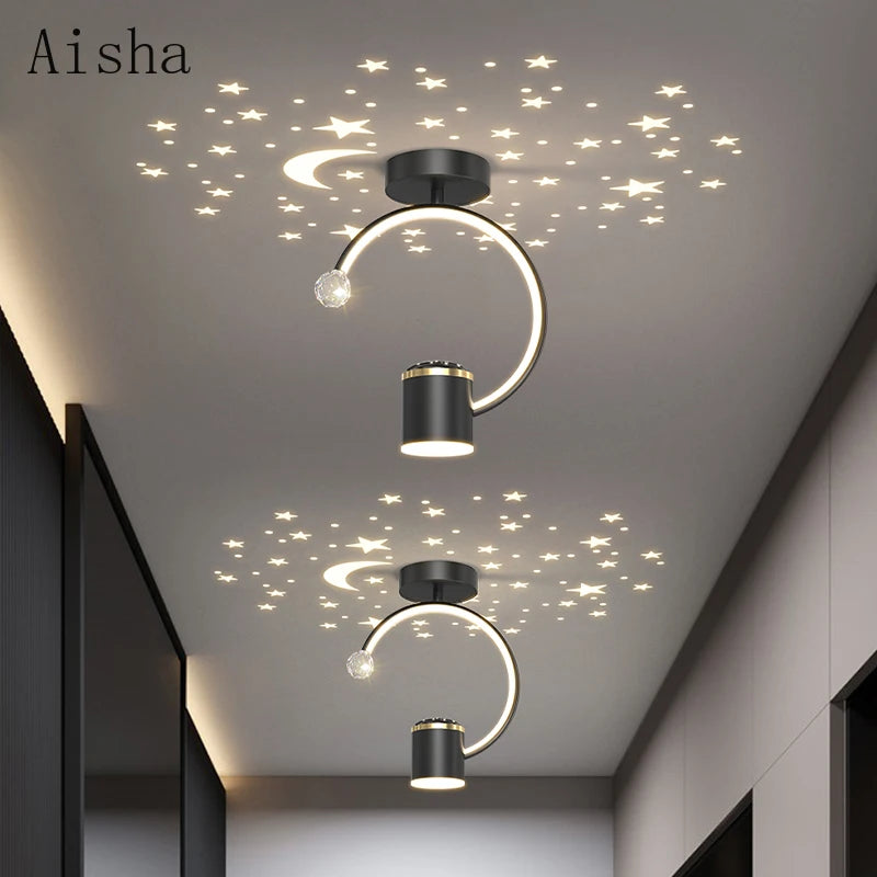 Modern creative ceiling light for indoor and outdoor use