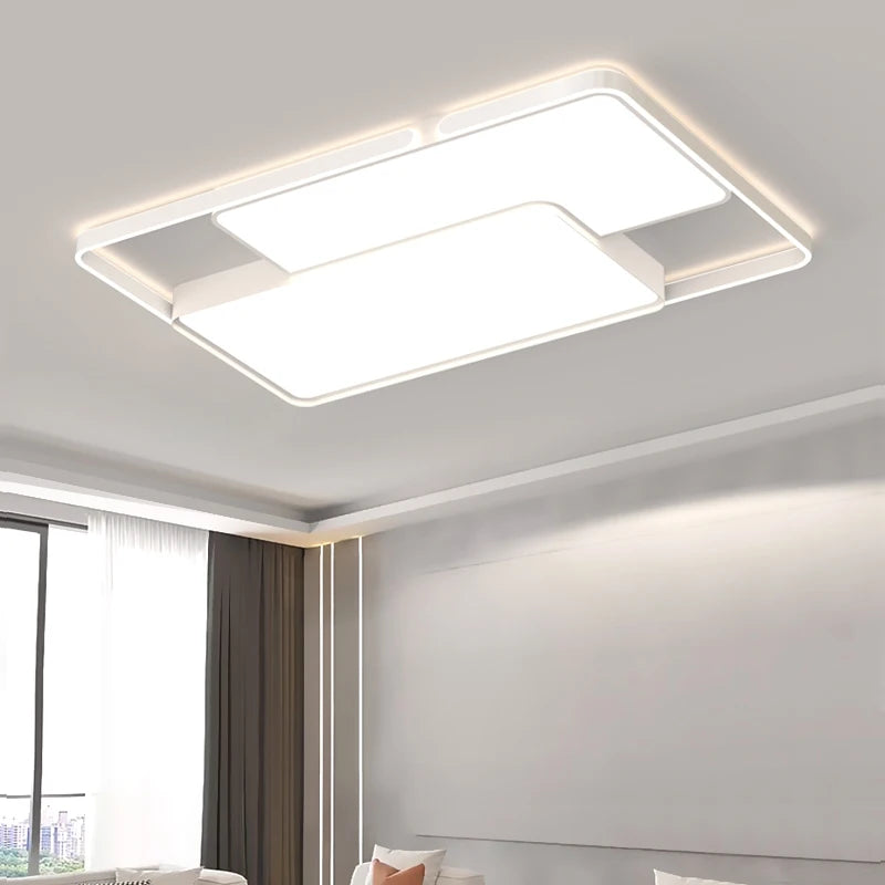 Simple round recessed LED lamp for modern Nordic home