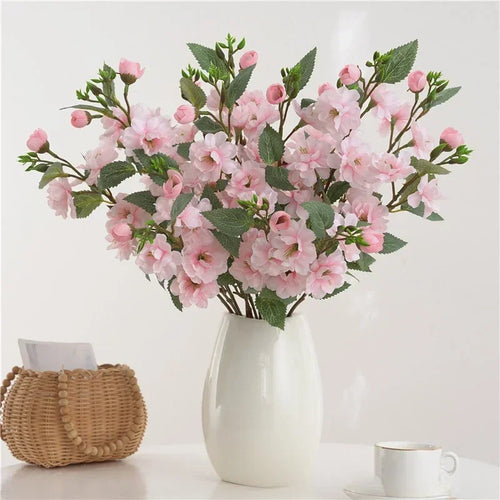 Artificial silk rose bouquet for interior decoration - vue 5 sur 11