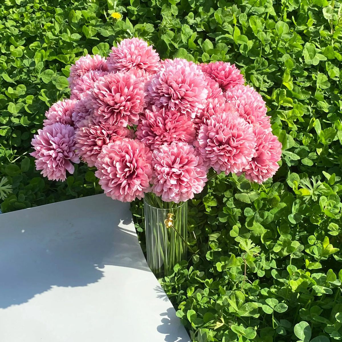 Artificial chrysanthemum ball for wedding and party decoration
