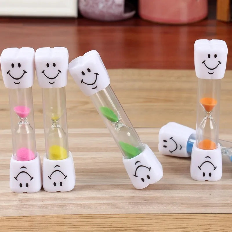 smiling tooth hourglass for kids fun and decorative gift