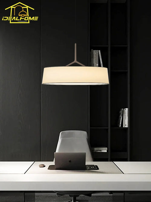 Italian modern minimalist LED pendant light - vue 3 sur 7