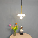 Minimalist glass chandelier modern design for elegant interiors