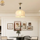 French luxury fabric chandelier for interior decoration