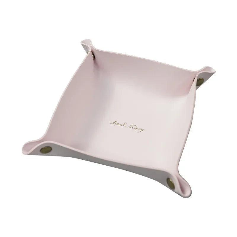 Leather storage box for desk and accessories - vue 17 sur 20