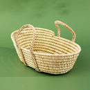 newborn straw basket baby photography props
