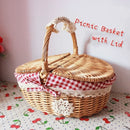 practical and cute wicker storage baskets