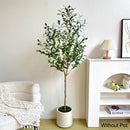 Artificial olive branch for interior decoration and weddings